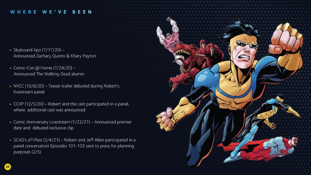 Invincible EP deck slide
