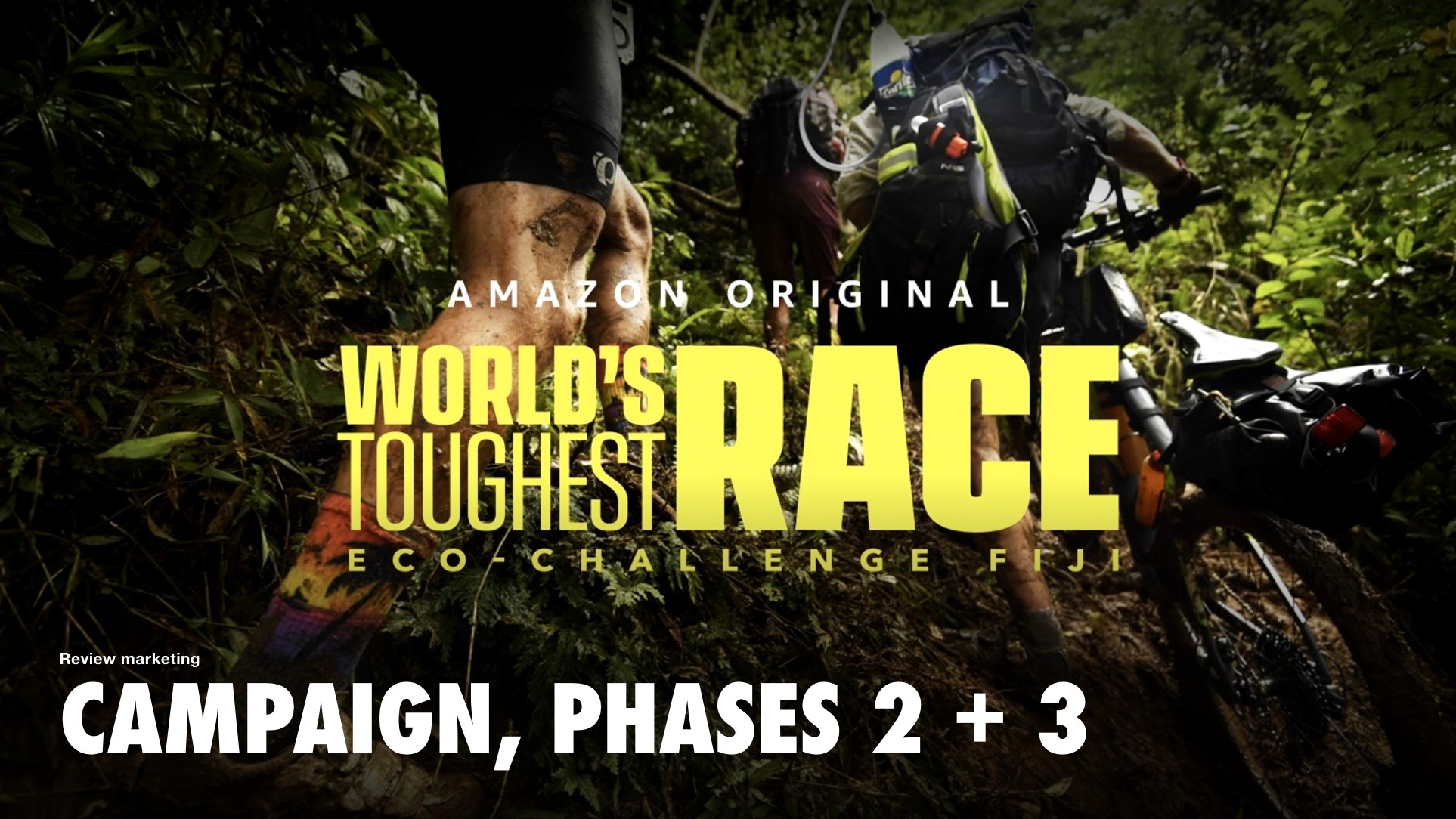 World’s Toughest Race campaign cover