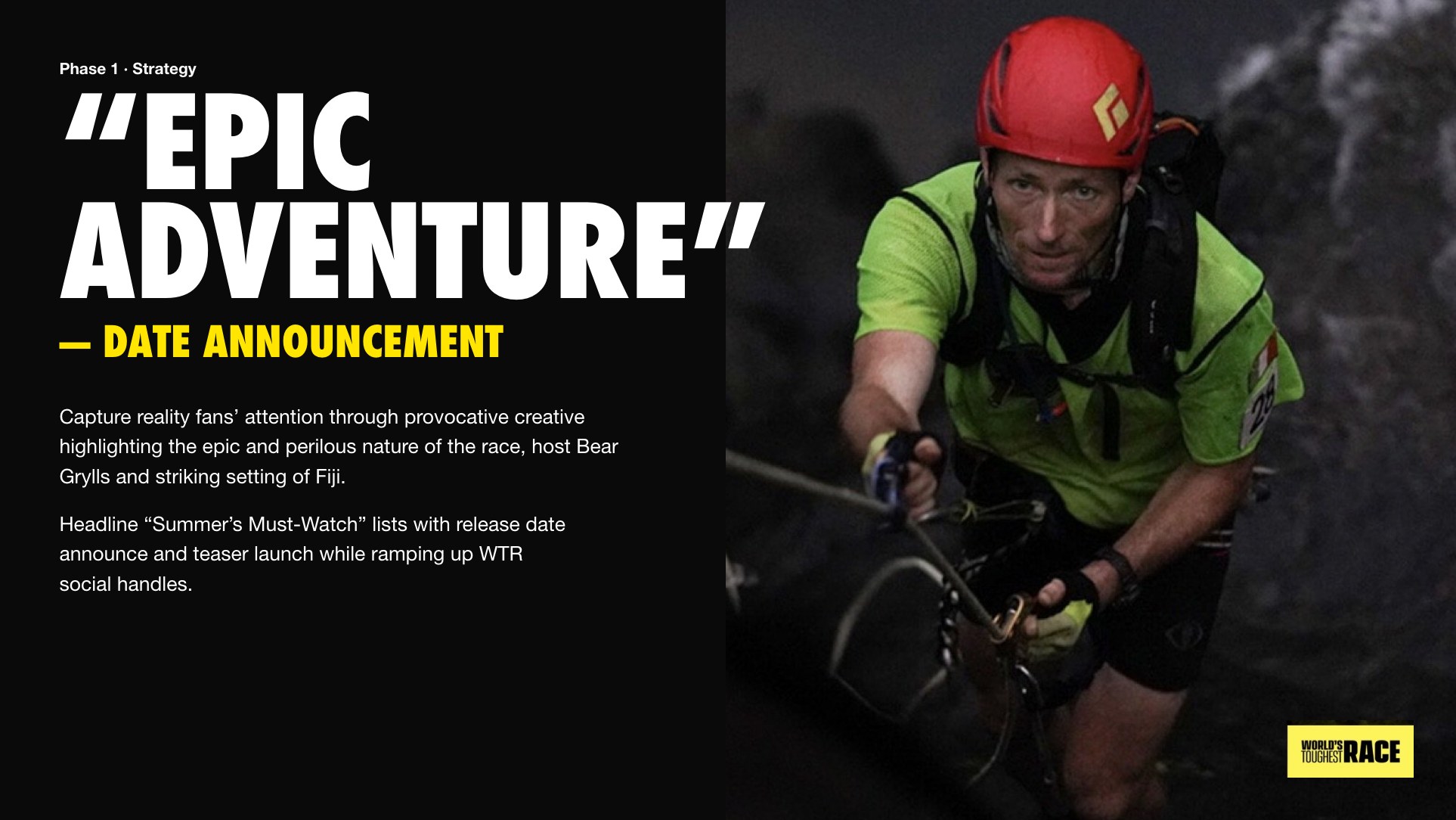 Epic Adventure, date announcement